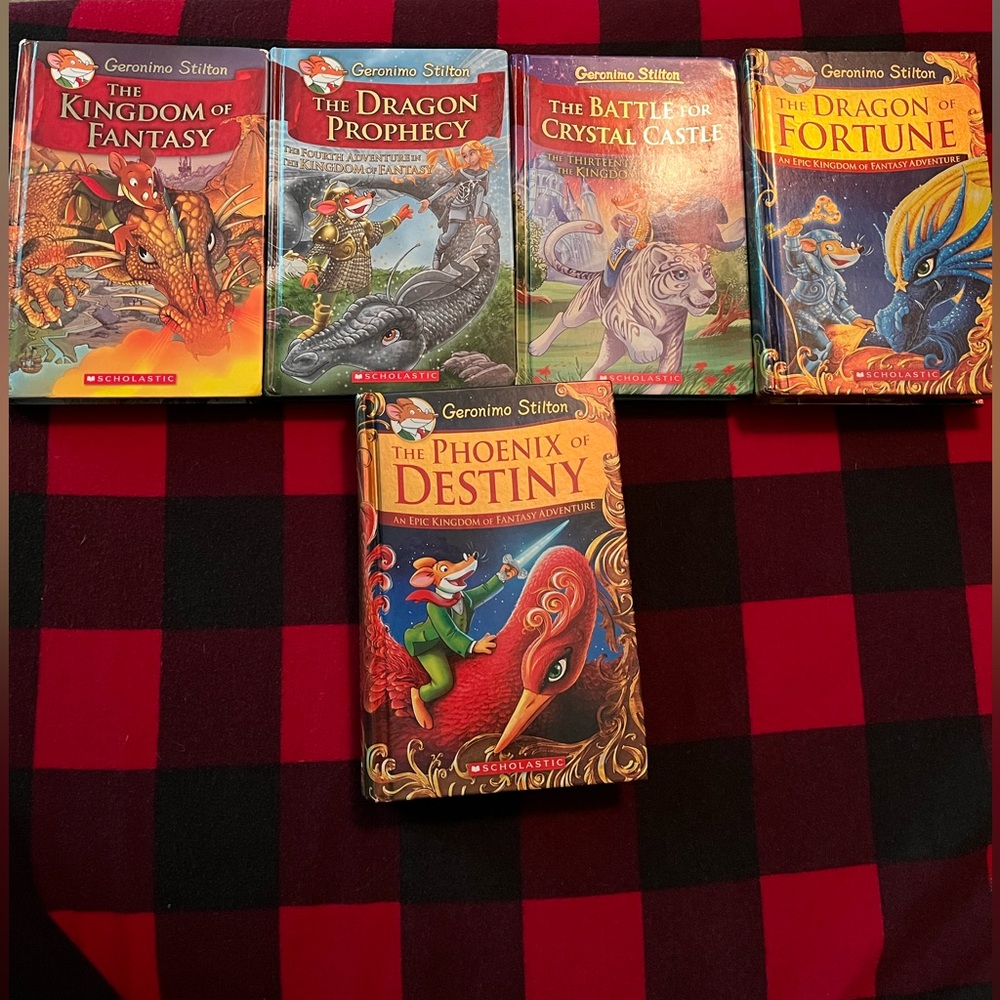Geronimo Stilton Fantasy Hardcover Books Kids Scholastic